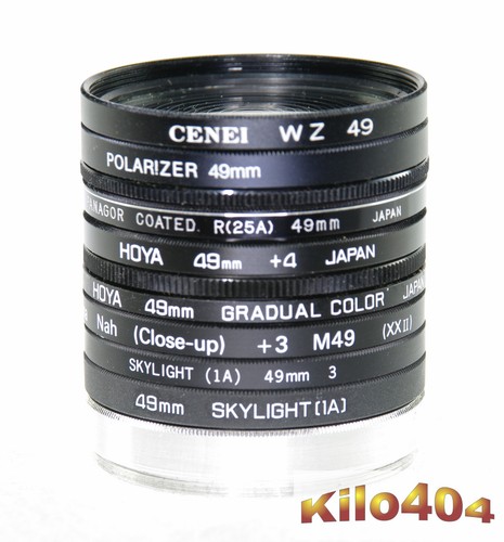 Filtro 49mm hama - filtro,