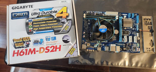 Gigabyte h61m ds2h lga - lga, 1155