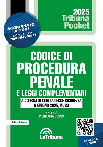 Libro codice di procedura - codice,