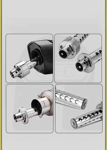 Motorcycle exhaust baffle - motorcycle, db