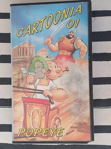 Vhs used cartoonia vol - cartoonia,