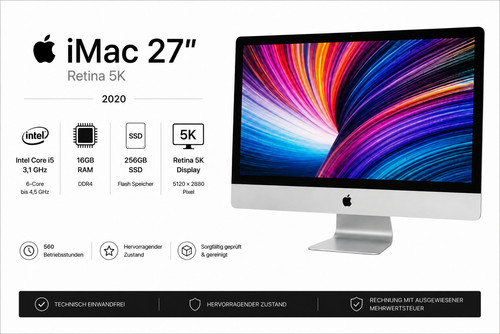 Apple imac 2020 - 27", i5