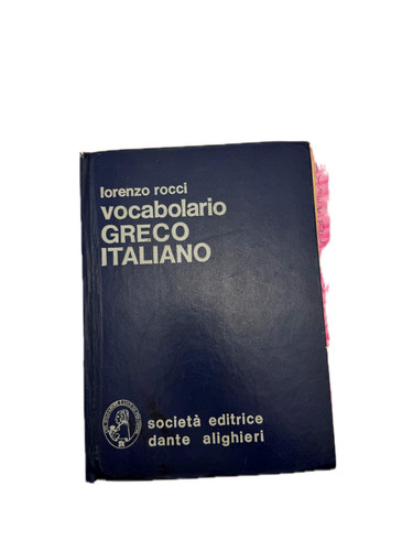 Rocci vocabolario greco - rocci,
