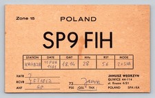 Ham Radio QSL/QSO SP9 FIH KA7