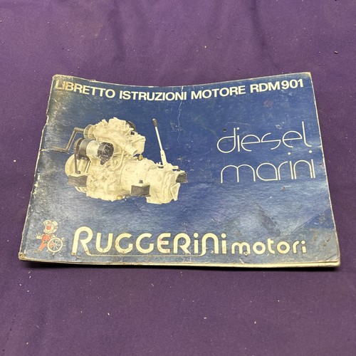 Ruggerini rdm901 manuale - ruggerini,