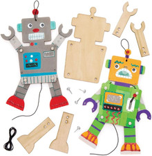 Kit Marionette Robot in Legno
