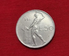 Rara Moneta 50 Lire 1961