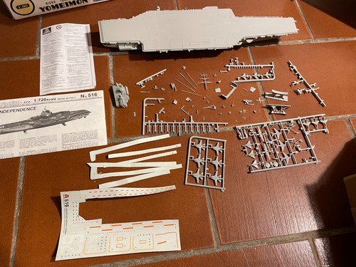 Italeri 516 uss - italeri,