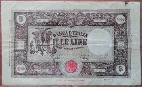 Falso epoca mille lire - falso,