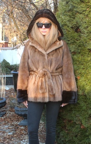 Cappotto pelliccia visone