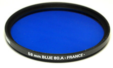 ★COKIN 80 A  ø 58 mm FILTRO COLORATO/B&W DIGITAL COMPATIBILE★