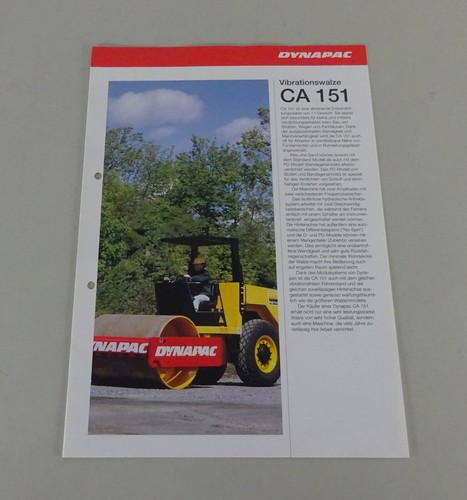 Depliant brochure dynapac - /,