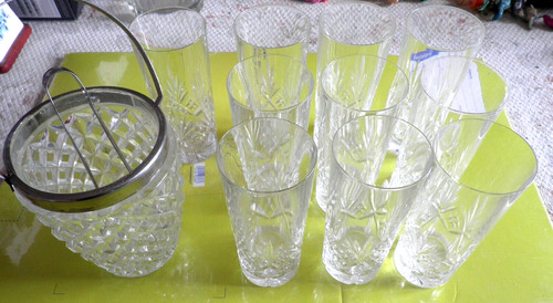 Bicchieri cristallo da - 10,