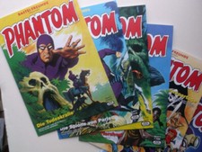 PHANTOM VOLUME 1-6 (Wick Comics) super potente avventura nella giungla!++++++++++++++++