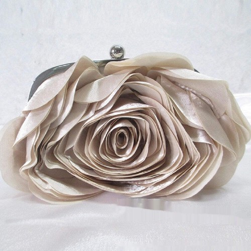 Pochette donna raso con - in,