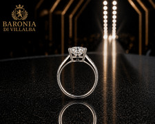1,00 CT. ANELLO SOLITARIO ORO