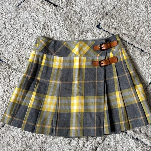 Minigonna plissettata burberry - minigonna,