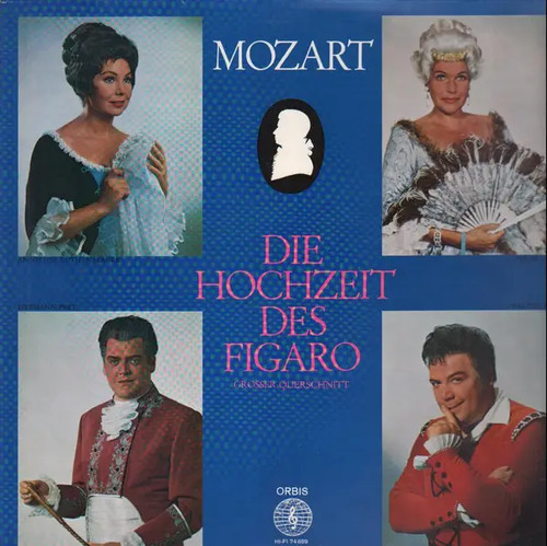 Mozart die hochzeit des - lp,