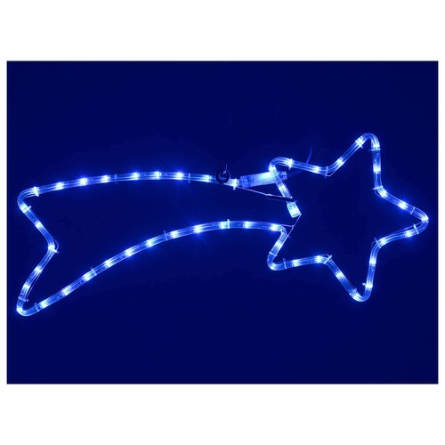Stella cometa con led luce - led, blu