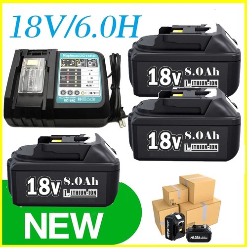 Batteria 18v 8000mah per - 2x,