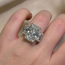 Anello lusso 00ct radiante - 5.00ct,