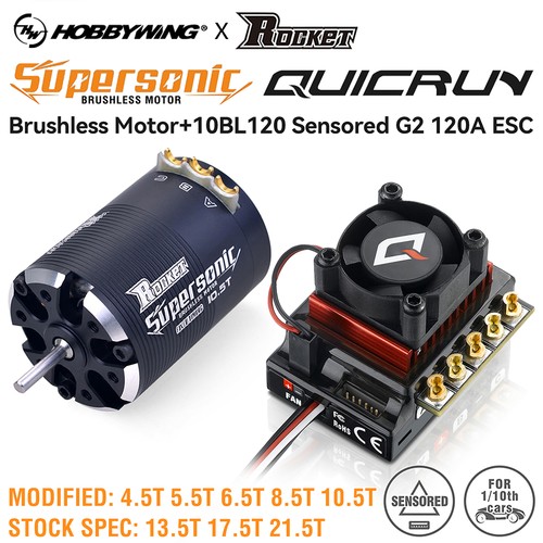 Hobbywing 10bl120 120a esc 540 - hobbywing, esc+540