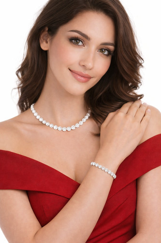 Set collana bracciale angel - collana, e