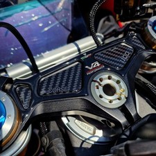 Adesivi 3d moto Piastra Sterzo