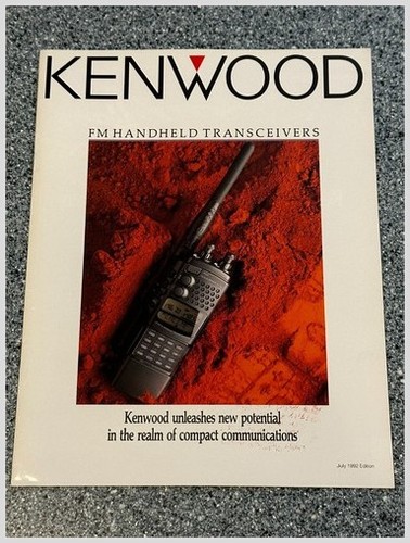 Kenwood transceiver catalog - fm,