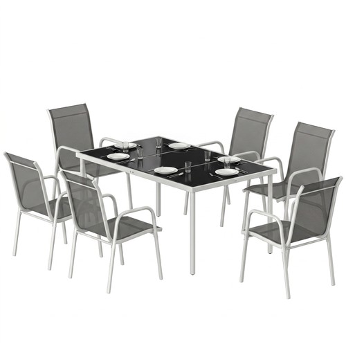 Outsunny set giardino 7 - outsunny,