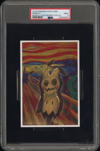 Cartolina mimikyu munch una - cartolina, munch: