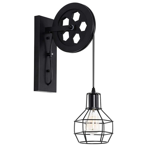 Lampada parete industriale - parete,