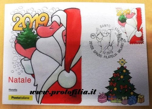 Cartolina filatelica italia - filatelica,