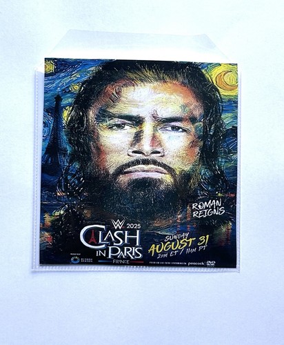 Dvd wwe clash paris - dvd, in
