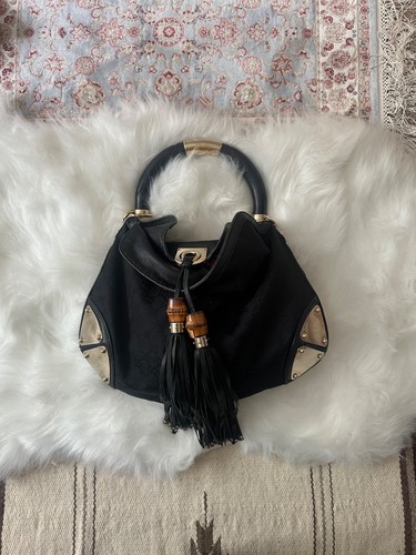 Borsa gucci nera monogramma - borsa,