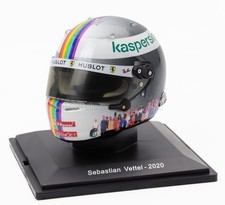 1/5 EDICOLA - HELMET - F1  CASCO HELMET SEBASTIAN VETTEL SF1000 TEAM HELFE77