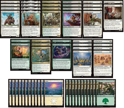 Mazzo selesnya kithkin - mazzo, magic