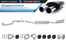 Kit Scarico Fiat Multipla 1.9 JTD 77kW 1999-01 Posteriore Completo Kit Montaggio