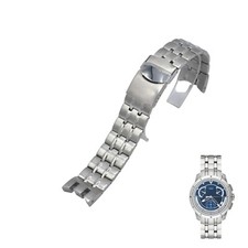 Bracciale Orologio Acciaio Colore Argento 22mm Per Swatch Irony Retrogrado YRS400G