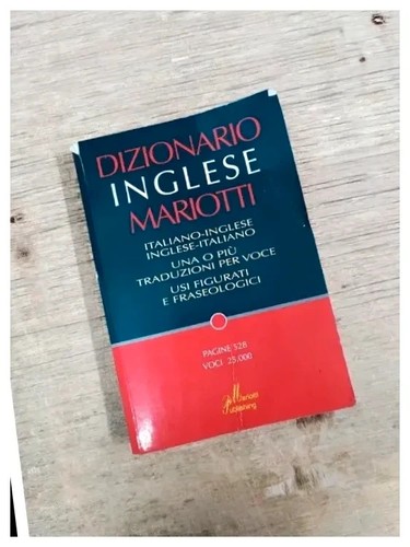 Libro dizionario inglese - dizionario,