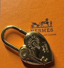 HERMES Cadena Lucchetto Cuore