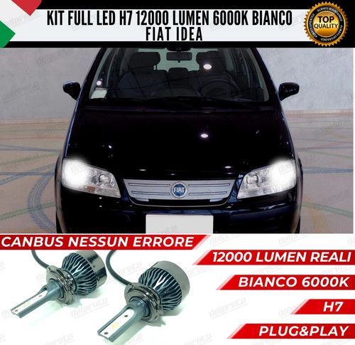 Kit full led fiat idea - full, h7