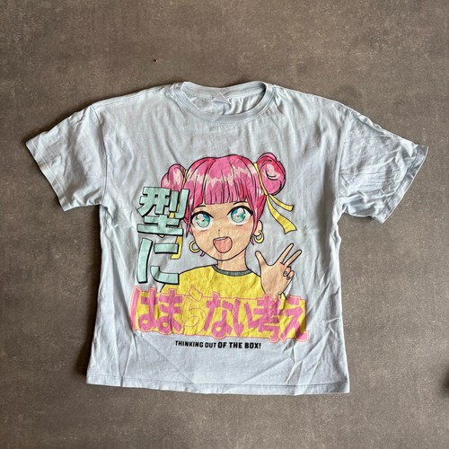 Shirt grafica anime blu - t-shirt,