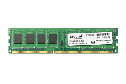 Crucial 4gb ddr3 - ddr3, 1333mhz