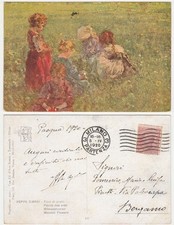 ILLUSTRATORE - BEPPE CIARDI - FIORI DI PRATO - VIAGG. 1920 -28845-