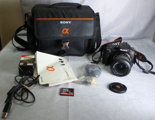 Sony dslr a300 fotocamera - sony,