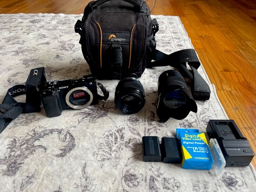 Sony a6000 mirrorless camera - a6000,