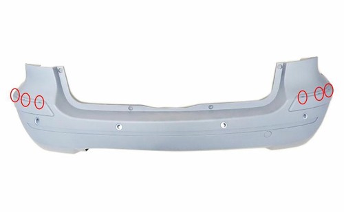 Paraurti posteriore mercedes - paraurti,