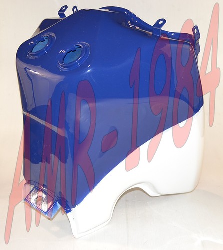Serbatoio benzina blu bianco - benzina,