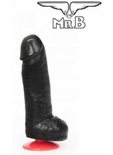 dildo con ventosa anale nero
